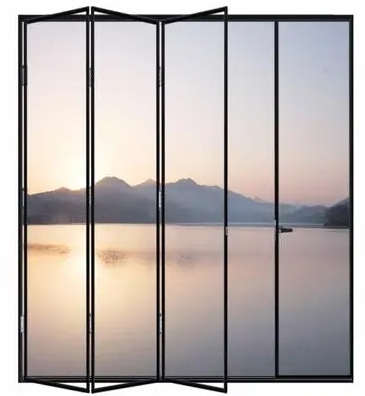 白山极窄折叠门